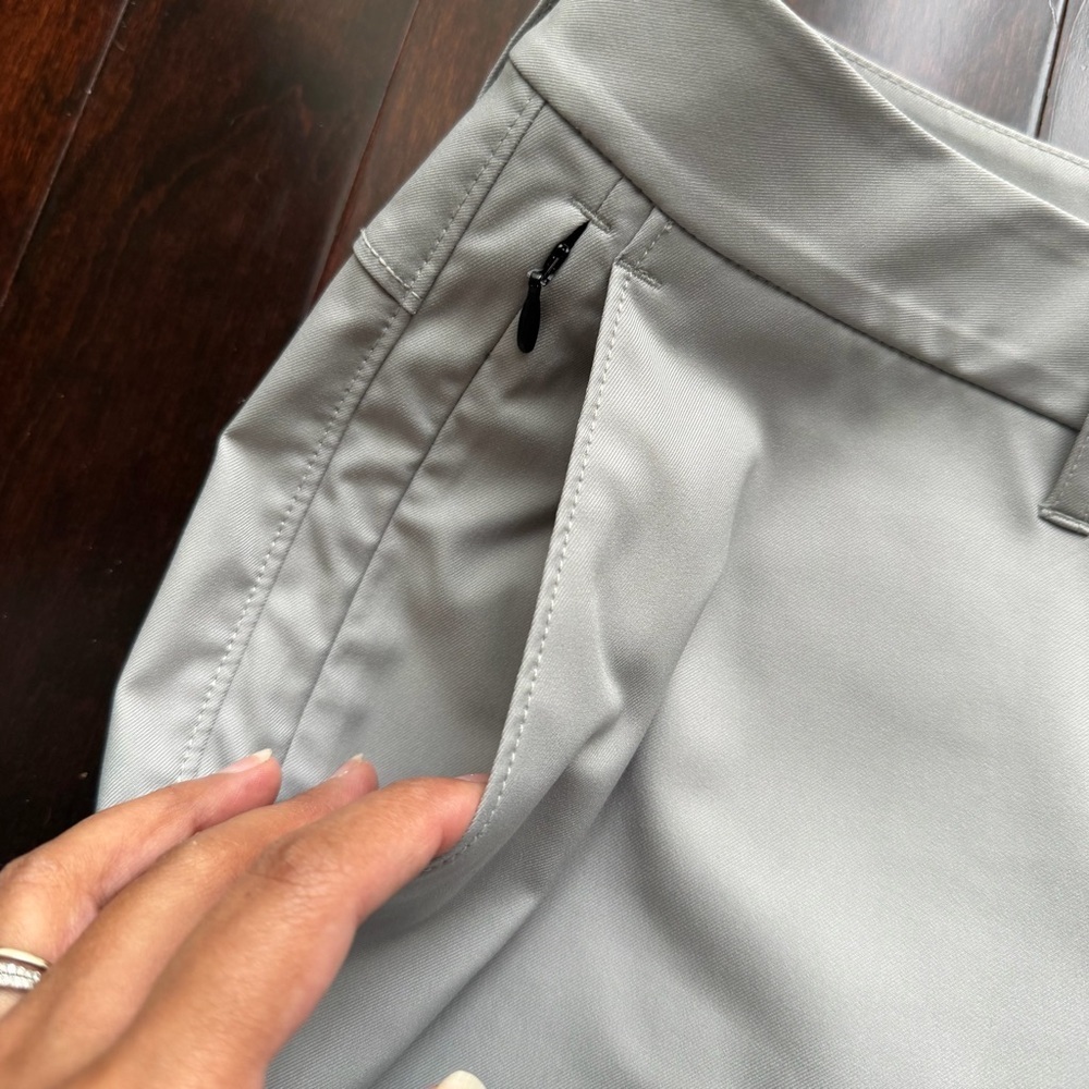 Public Rec Men's Dealmaker Chino+ Pants Size 36x32 Gray Travel Golf Work Casual - Picture 3 of 13